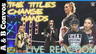 Sasha Banks Interrupts Women’s Title exchange - LIVE REACTION | Smackdown 10/22/21