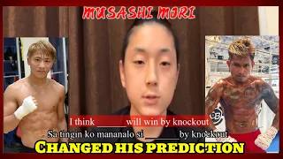 (Tagalog&EnglishSub)Shocking!Musashi Mori changed his prediction on Casimero vs Inoue.