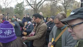 While My Guitar Gently Weeps- John Lennon's 43rd Memorial at Strawberry Fields, NYC. 12/08/23