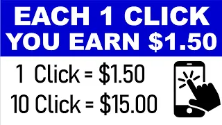 Get Paid To Click On Websites ($1.50 Per Click) FREE Make Money Online
