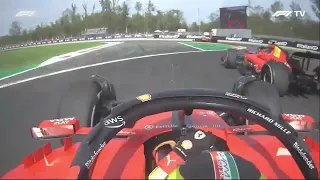 Charles Leclerc vs Carlos Sainz at 2023 Italian GP - Monza F1 2023 Race