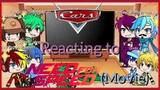 Pixar Cars Reacting to Real Cars (Need for Speed The Movie) | Gacha Club | Part 4