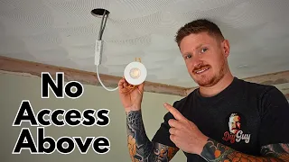 How to Install Downlights With No Access Above | It is Possible!