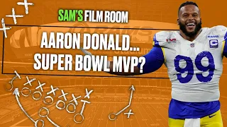 Aaron Donald was dominant in Super Bowl verses Bengals | Film Room