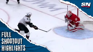 Arizona Coyotes at Detroit Red Wings | FULL Shootout Highlights