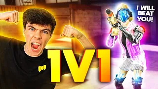 I 1V1'D MY SUBSCRIBER WITH A TERRIBLE GUN in COD Mobile...