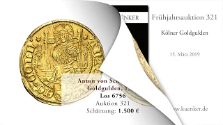 Künker Auktion 321: Kölner Goldgulden
