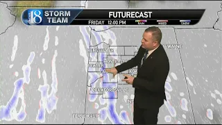 January 13, Friday Morning Weather Forecast