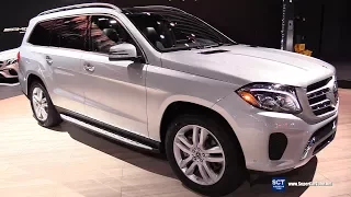 2018 Mercedes Benz GLS Class GLS 450 SUV - Exterior and Interior Walkaround - 2017 LA Auto Show