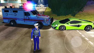 Police Sim 2022 SWAT Truck Car Driving | Android GamePlay #3