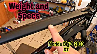 Unboxing -  2020 Merida Big 9 XT Edition