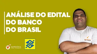 Análise do edital do Banco do Brasil 2021 | Escriturário |  sem Enrolação