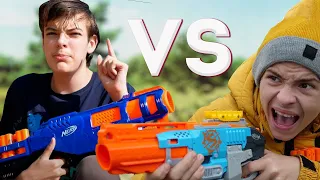 ТРИЛОДЖИ VS СЛЕДЖФАЕР // СРАВНЕНИЕ БЛАСТЕРОВ НЁРФ // NERF BLASTERS