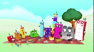 Numberblocks Flatland S03E16 2018 learn the number Preschool animation