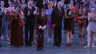 Paul McCartney, Peter Martins and Sara Mearns on "OCEAN'S KINGDOM"