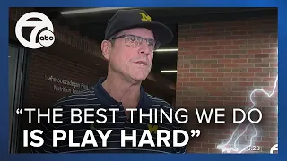 One on one with Jim Harbaugh: Michigan's coach discusses 10-0 record