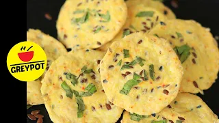 Masala Crackers Recipe | Spicy Cracker Biscuit Recipe | Teatime Snack Crispy Saltine Crackers