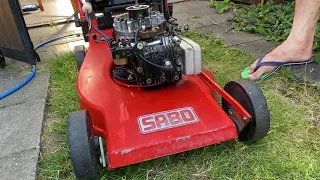 SABO Rasenmäher mit Briggs and Stratton Motor startet nicht. Was ist da los?