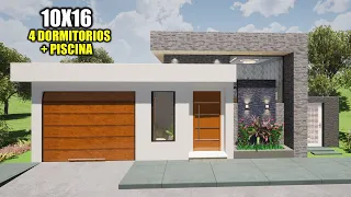 HERMOSA CASA DE UN PISO 10X16 4 DORMITORIOS (RVL CASAS)