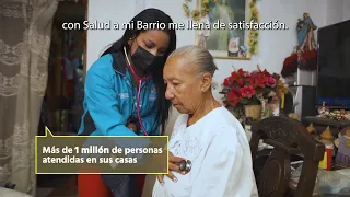 Con "Salud a Mi Barrio, Salud a mi Vereda" atendemos a quienes más lo necesitan en sus hogares