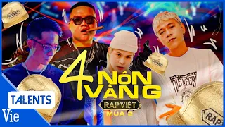 4 TIẾT MỤC NÓN VÀNG RAP VIỆT S2: Sol7 [Binz], Seachains [Karik], Lil'Wuyn [Rhymastic], Blacka [Wowy]