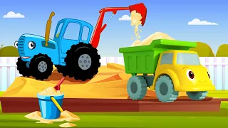 Синий трактор игрушки | Как трактор и его друзья научились делать добрые дела