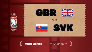 Highlights | GREAT BRITAIN vs SLOVAKIA | #IIHFWorlds 2021