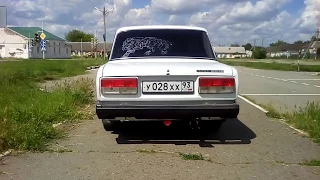 LADA 2107 NIVA 4-1 exhaust sound