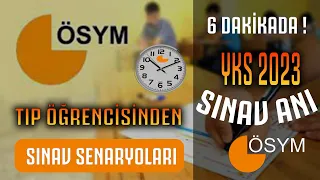 YKS SINAV SENARYOLARI ❗️ | SINAV ANI YAPMAN GEREKENLER | SINAVDA STRES YÖNETİMİ | ÇÖZÜM SIRASI #yks