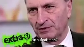 Der Kommissar - Ein Lied für Günther Oettinger   | extra 3 | NDR