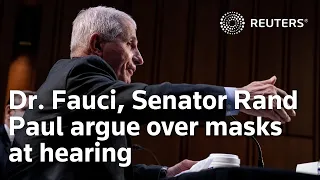 Dr. Fauci, Senator Rand Paul argue over masks at hearing