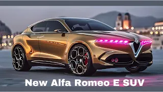 2025 RELAUNCH DESIGN !!!  All-New Alfa Romeo E SUV