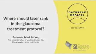 Where should laser rank in the glaucoma treatment protocol?