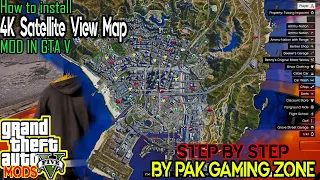 How to install 4K Satellite View Map MOD in gta v in urdu/hindi step by step //BY PAK GAMING ZONE//.