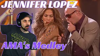 Jennifer Lopez REACTION! Medley (American Music Awards 2011)