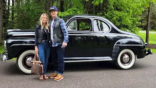 The flathead long haul begins 🌎 2,000 KM with a flathead, bias ply tires, & drum brakes