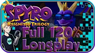 Spyro Reignited Trilogy - Spyro 1 Full Game 120% Walkthrough Longplay - All 80 Dragons, Skill Points