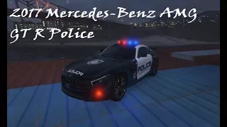 GTA 5 2017 Mercedes-Benz AMG GT R Police [Add-On / Replace] 1080p60