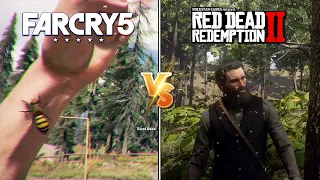 Far Cry 5 Physics vs. Red Dead Redemption 2 Physics