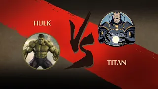 Shadow fight2 Hulk Vs Titan