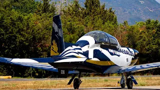 Hellenic Air Force T-6 Texan II Flight Ops Kalamata [4k]