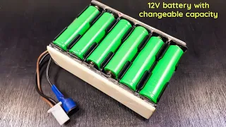 12 V Changeable Capacity Battery | Add Upto 20,000 mAh (20Ah)