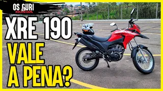 HONDA XRE 190  2024 | DETALHES E PILOTAGEM