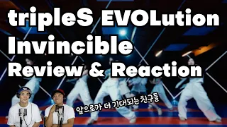 [리액션] tripleS EVOLution - Invincible / 현직 프로듀서와 안무가