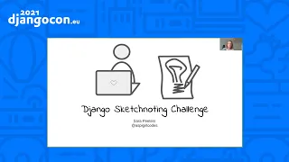 DjancoCon 2021 WorkShop | Django Sketchnoting Challenge | Sara Peeters