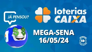 Resultado da Mega-Sena - Concurso nº 2725 - 16/05/2024