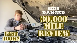 2019 Ford Ranger 30,000 mile Review