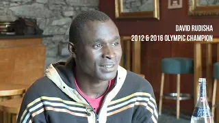 Unedited interview with Olympic Gold Medalists,David Rudisha, the greatest 800m runner of all time.