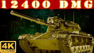 ✔️ M60 WoT ◼️ 12416 Damage ◼️ WoT Replays gameplay