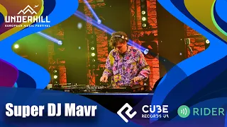 Super DJ Mavr live at UnderHill music TV, Episode 7 - Cube Records UA showcase.